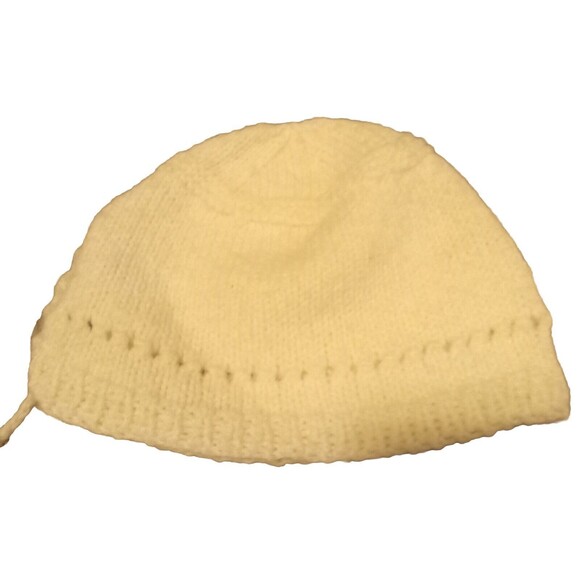 Vintage Childs Acrylic White Snowsuit W/ Hats Gloves Sweater Pants For Toddler - Picture 2 of 16